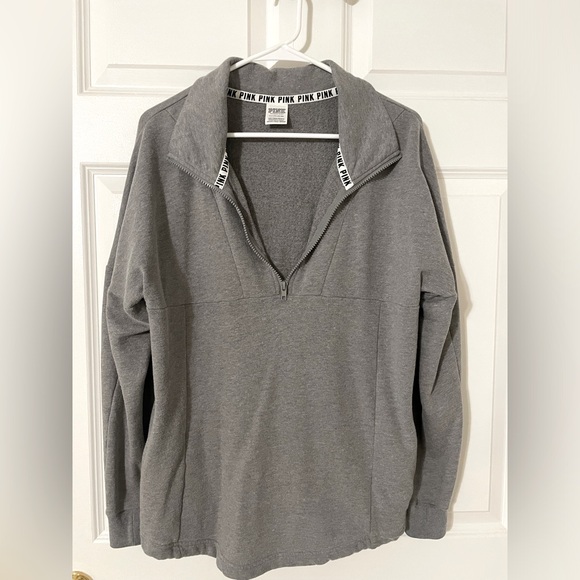 VS PINK Quarter Zip Pullover - Picture 1 of 4